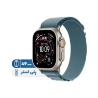 ساعت هوشمند 49 میلی متری اپل مدل Ultra 3 Natural Titanium Case با بند Alpine Loop 3 Apple Watch 49mm Ultra 3 Natural Titanium Case with Alpine Loop