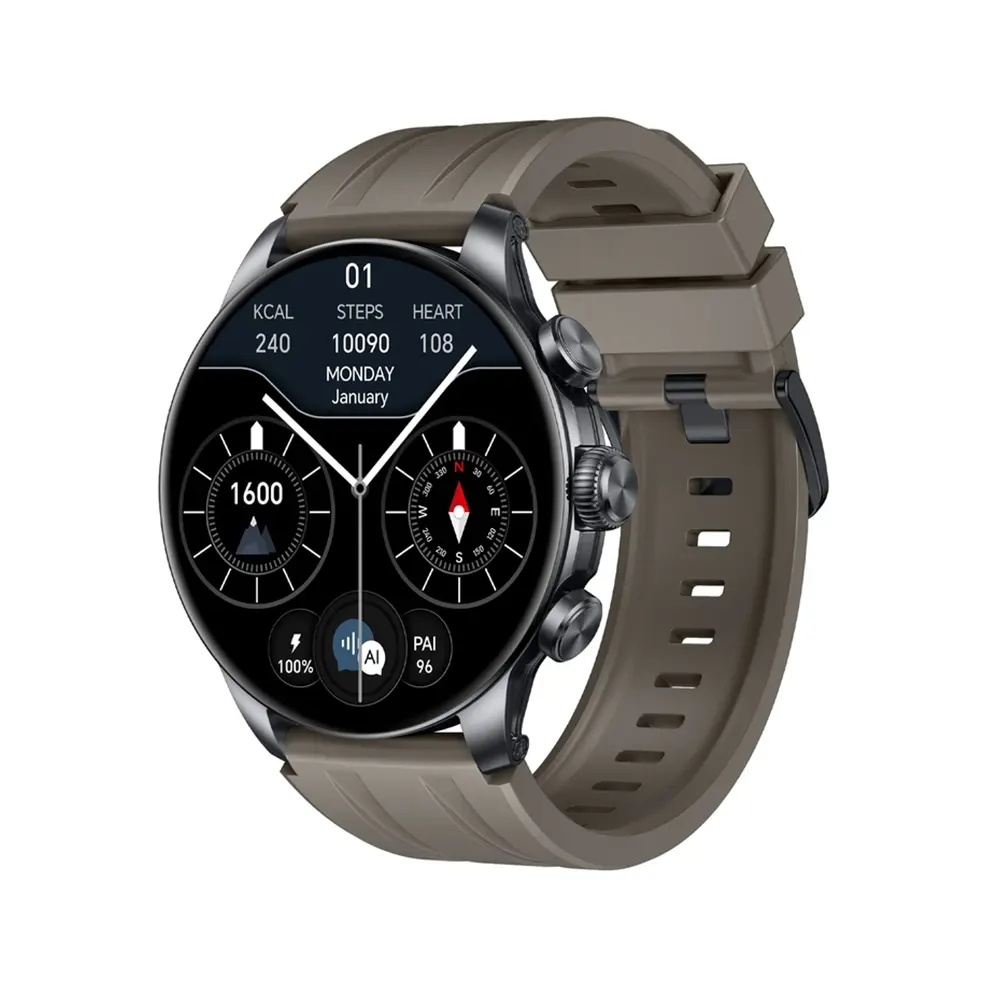 ساعت هوشمند 47 میلی متری گلوریمی مدل GX CLASSICFIT بند سیلیکونی 1 GloriMi GX CLASSICFIT 47mm Smartwatch with Silicone Strap