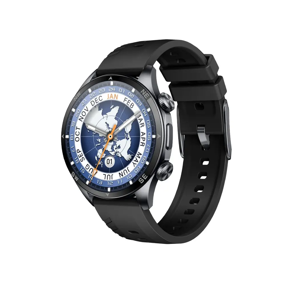 ساعت هوشمند 48 میلیمتری گلوریمی مدل GX SPORT با بند سیلیکونی 1 GloriMi GX SPORT 48mm Smartwatch