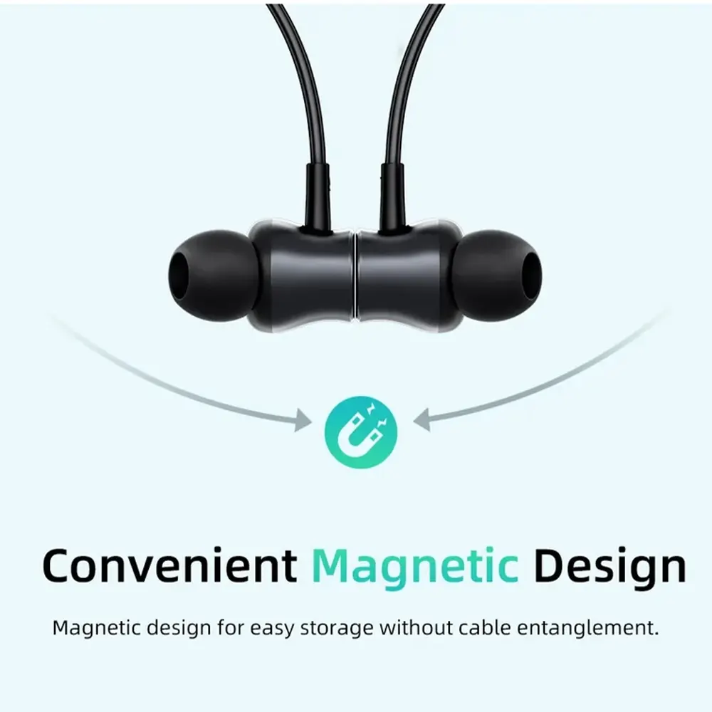 QCY C2 Bluetooth neckband headphones-4
