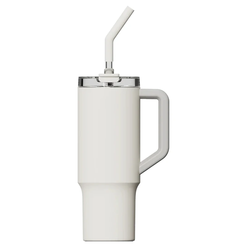 تراول ماگ شیائومی مدل Straw Mug گنجایش 1 لیتر 1 تراول ماگ شیائومی مدل Straw Mug گنجایش 1 لیتر